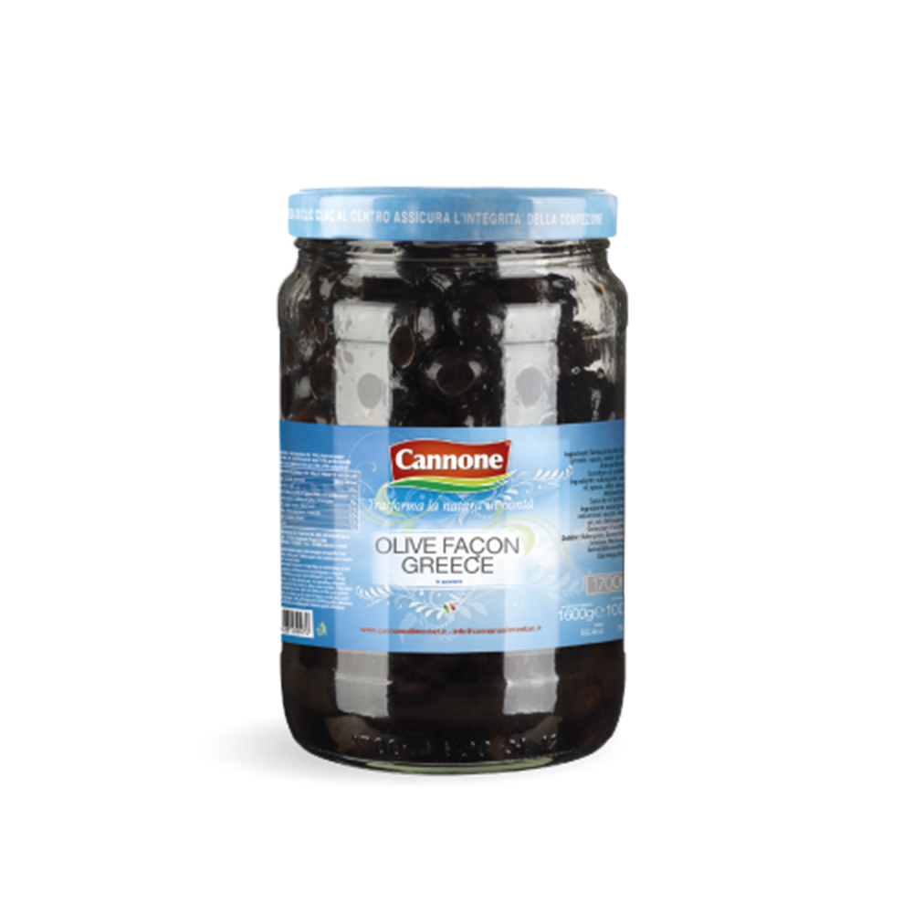 Cannone Baked Seasoned Black Olive